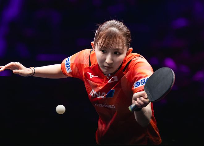 被逆转出局无缘WTT球星挑战赛八强2-0领先连输3局！早田希娜2-3(图4)