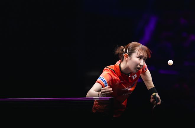 被逆转出局无缘WTT球星挑战赛八强2-0领先连输3局！早田希娜2-3(图2)